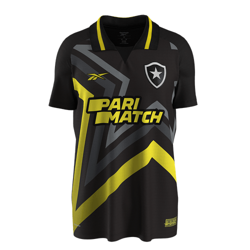 Camisa Masculina 4 Botafogo - Preto