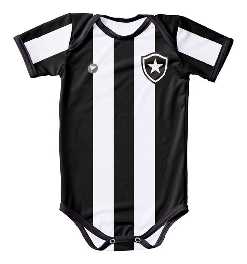Body Sublimado com Proteção UV  Torcida Baby Botafogo