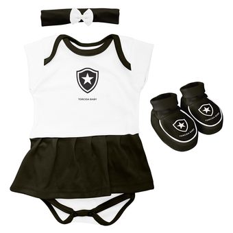 Kit 3 Peças Body Menina Colorido