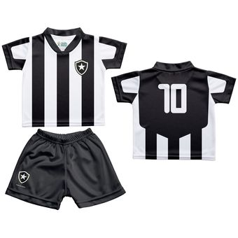 Conjunto Micro Dry Sublimado Torcida Baby Botafogo