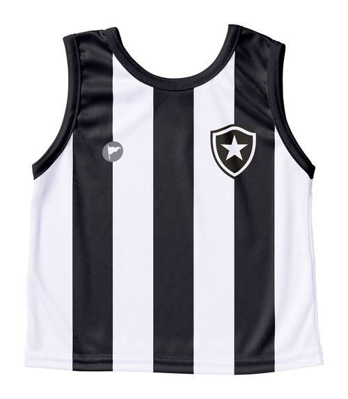 Camiseta Bebê Regata Torcida Baby Botafogo