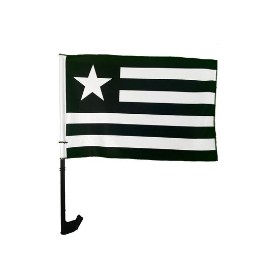 Bandeira do Mais Tradicional para carro 0,30 x 0,22. 100% Poliéster