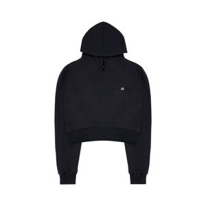 Fire Basic Cropped Flag Preto