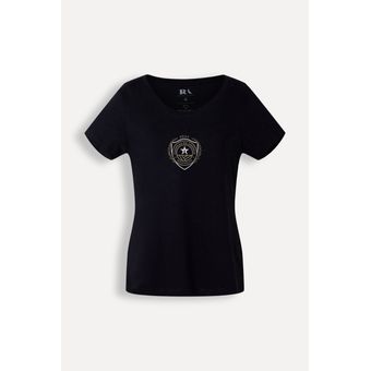 Camiseta Estampada Campeão Das Américas Femreto