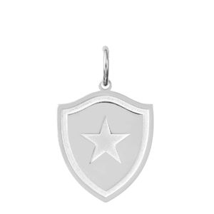 Pingente Botafogo Escudo em Prata 925