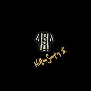 Camiseta Cancha FC Nilton Santos Camisa 6 Preto