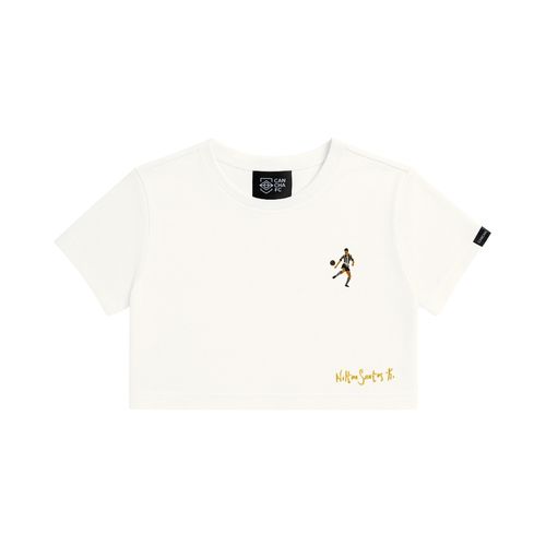Cropped Cancha FC Nilton Santos Enciclopédia Off White