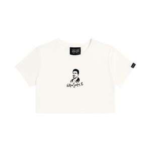 Cropped Cancha FC Nilton Santos Ícone Off White