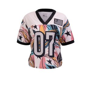 Cropped Jersey Floral Bfr