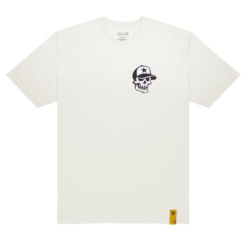 Fire T-Shirt Skul Fire Off White