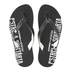 Sandália red preto/branco