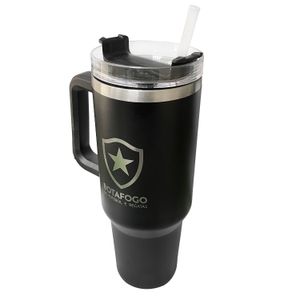 Caneca térmica preta 1,2l