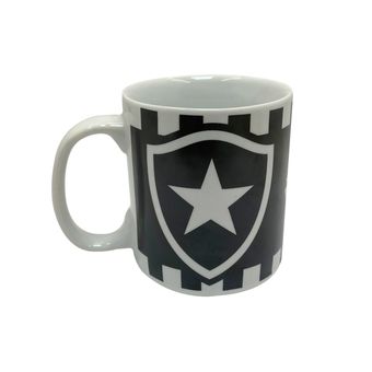 Caneca de porcelana 320ml evolução escudos