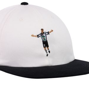 Cancha FC Boné Túlio - 1000 Vezes Ele - Aba Reta - Creme/Preto