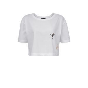 Cancha FC Cropped Túlio - Que Maravilha - Branco