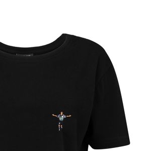 Cancha FC Cropped Túlio - 1000 Vezes Ele - Preto