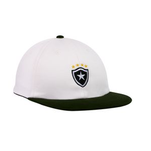 Cancha FC Boné Túlio - Brasileiro 95 - Aba Reta - Creme/Verde