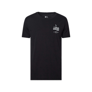 Camiseta Botafogo Bandeira Escudo - Preto