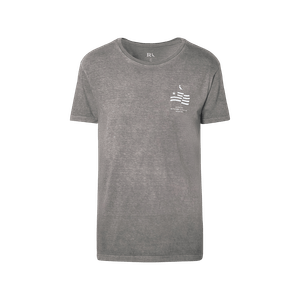 Camiseta Botafogo Bandeira Escudo - Preto Stoned