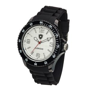 Relógio Botafogo Oficial Pulseira Preta BOT-001-1