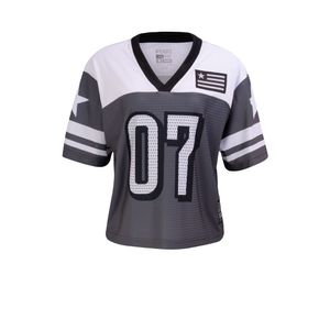 Cropped Jersey Cinza Bfr