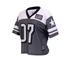 Cropped Jersey Cinza Bfr