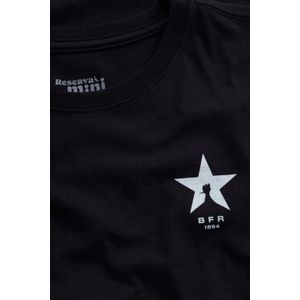 Camiseta Mini Pica Pau BFR 1894 Escudo - Preto